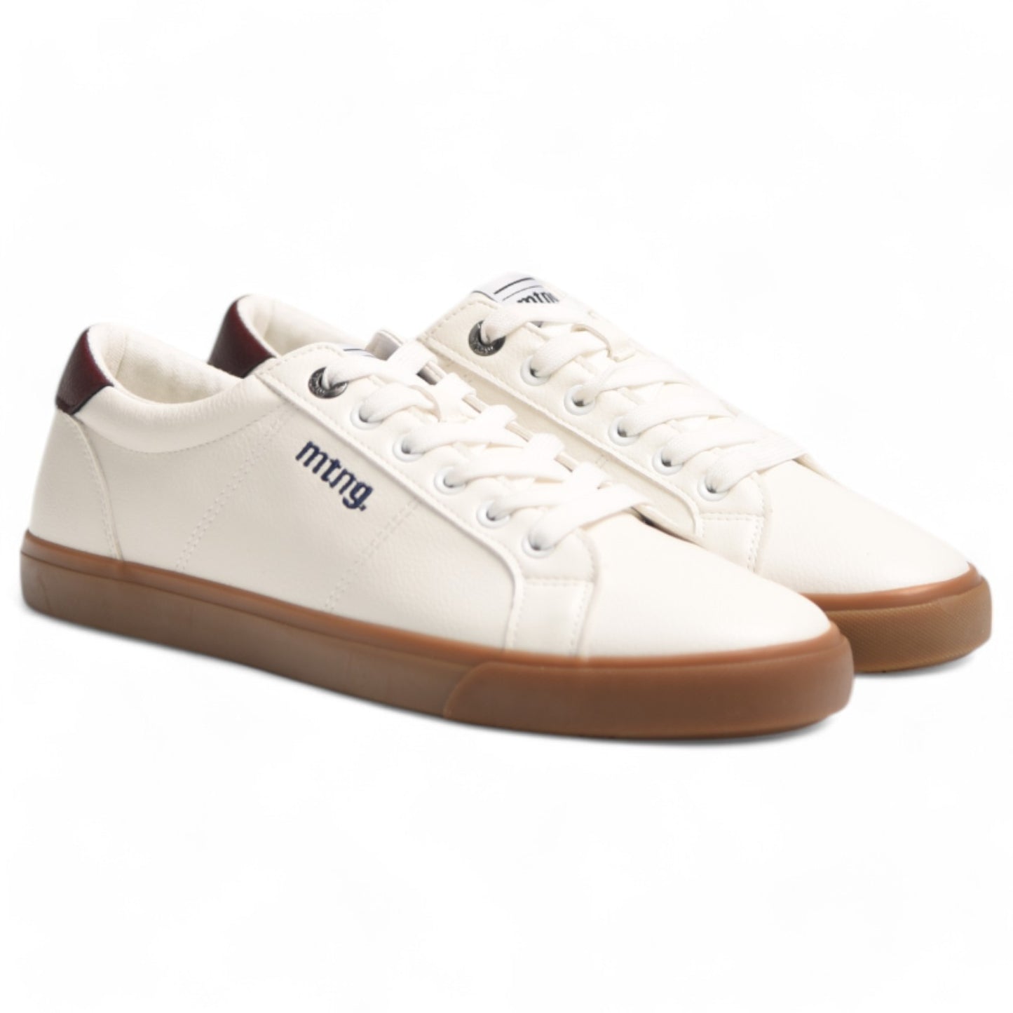 Zapatillas Mustang Aria 84732 Blanco Burdeos - imagen 2