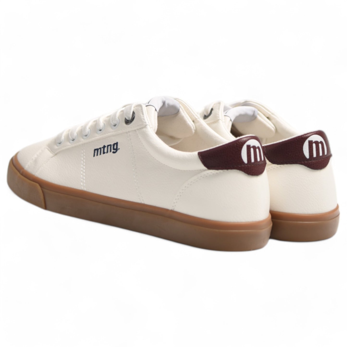 Zapatillas Mustang Aria 84732 Blanco Burdeos - imagen 4