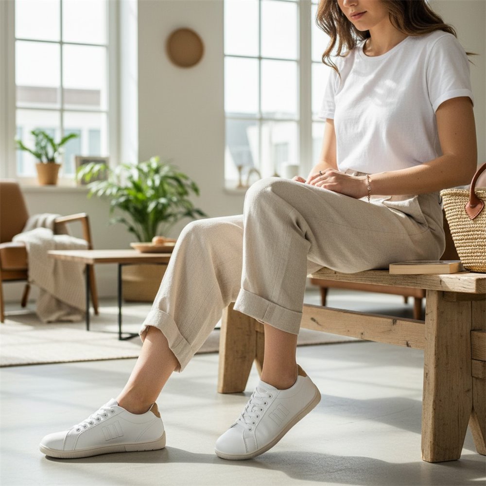 Zapatillas Mustang Barefoot Free Aria 60837 Blanco