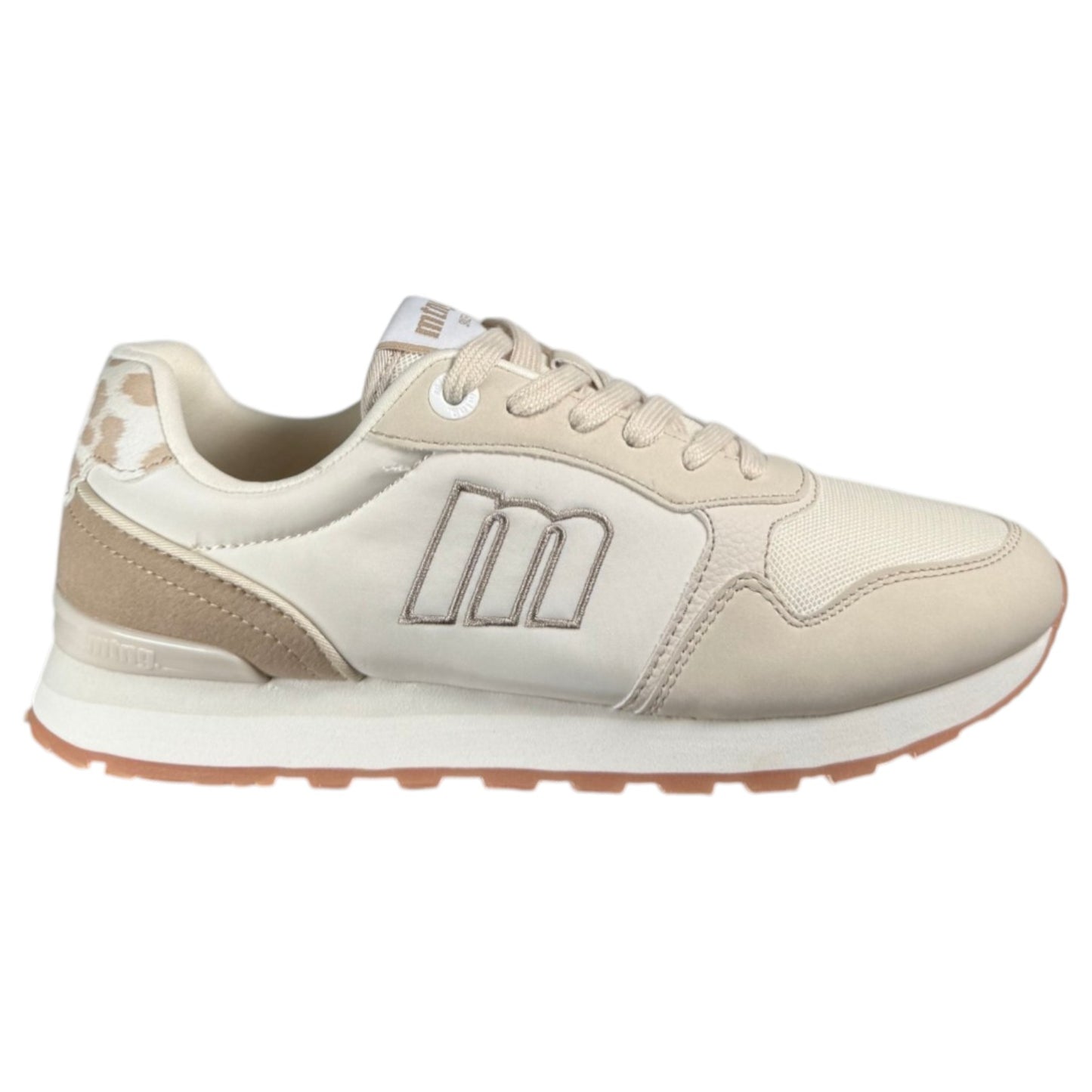 Zapatillas Mustang Joggo 60909 Crema - imagen 1