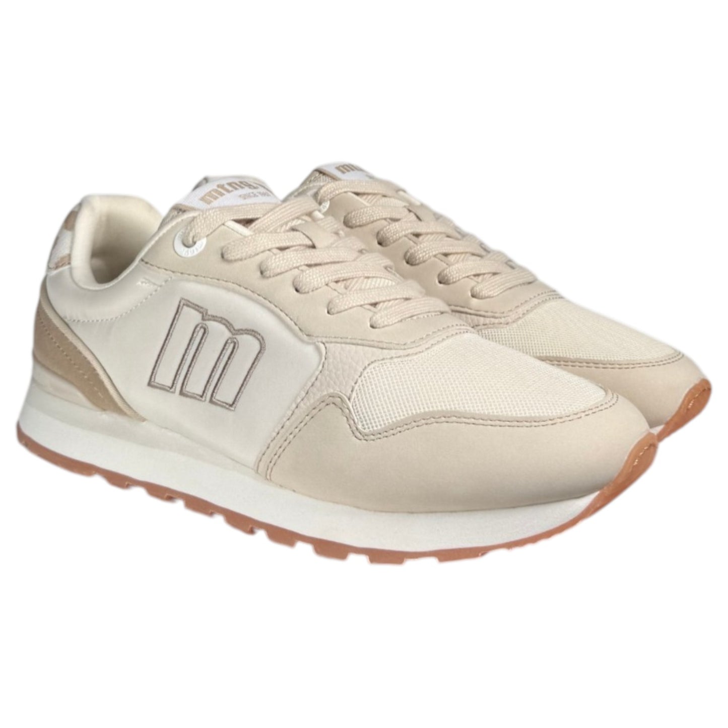 Zapatillas Mustang Joggo 60909 Crema - imagen 3