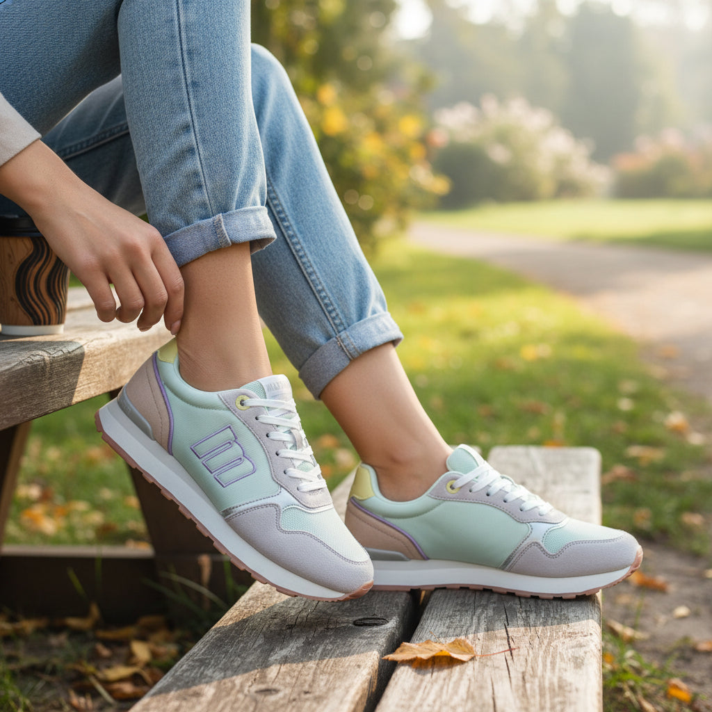Zapatillas Mustang Joggo 60909 Menta - imagen 2