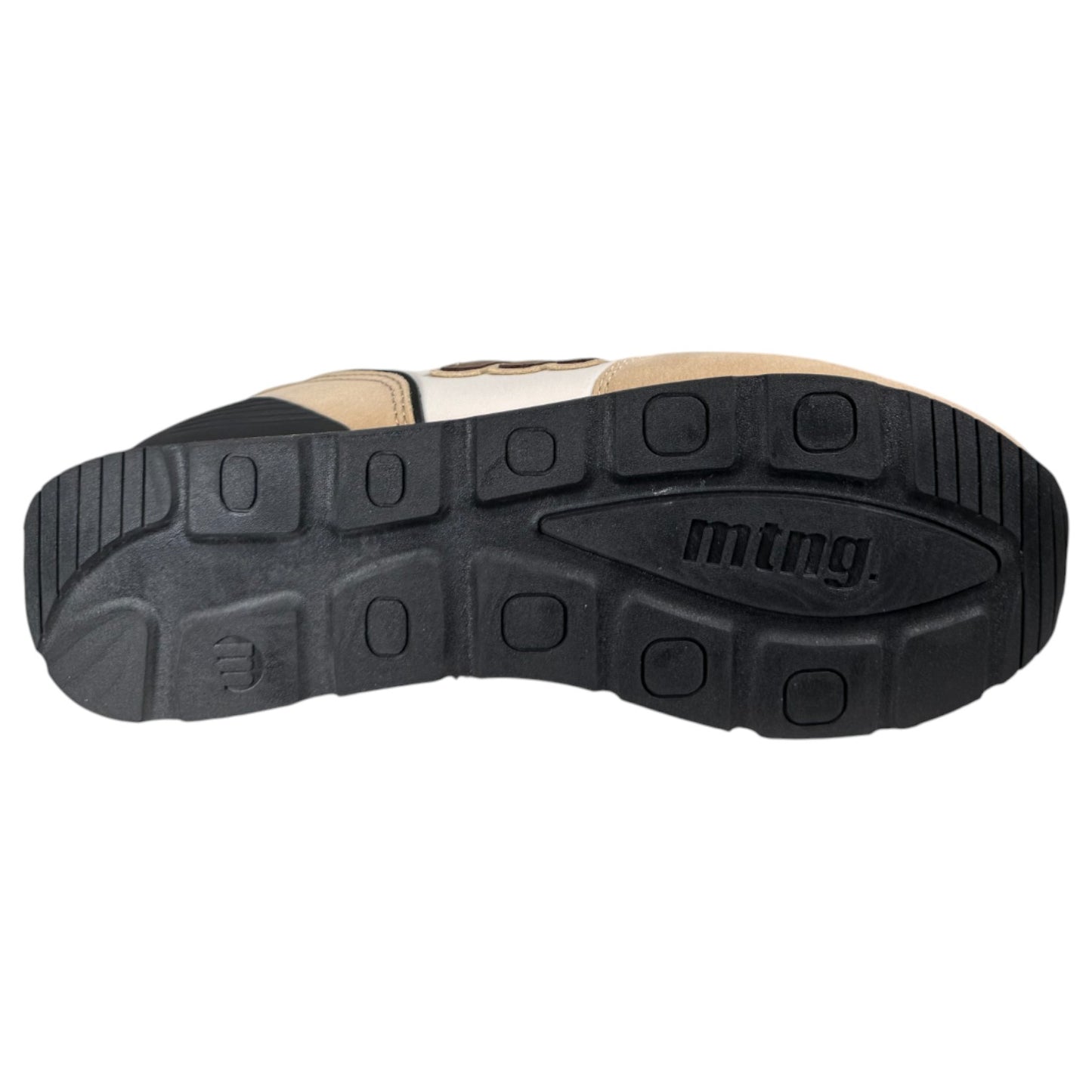 Zapatillas Mustang Joggo 84467 Beige Negro Blanco - imagen 5
