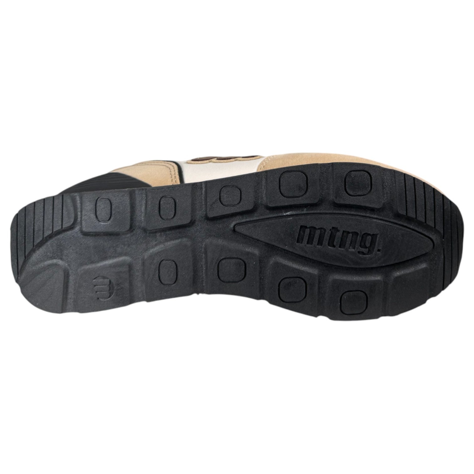 Zapatillas Mustang Joggo 84467 Beige Negro Blanco - imagen 5