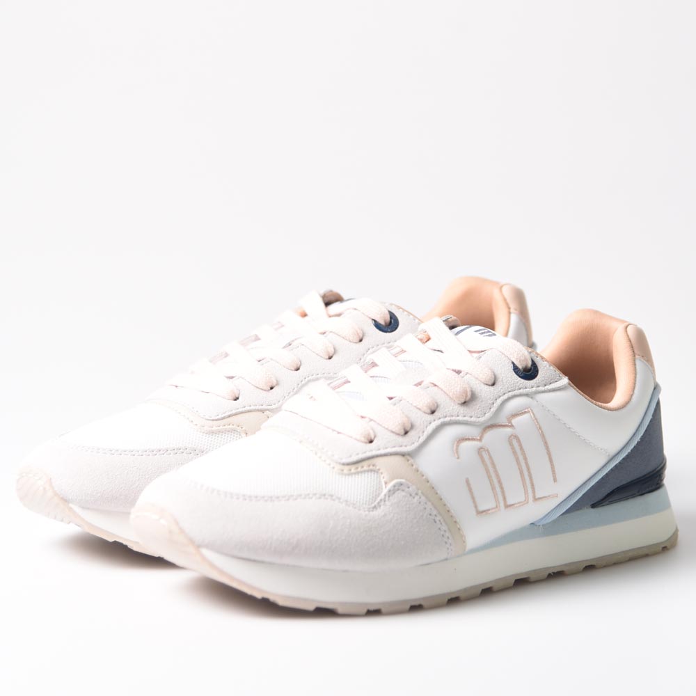 Zapatillas Mustang Joggo Classic 60441 Blanco Marino - imagen 3