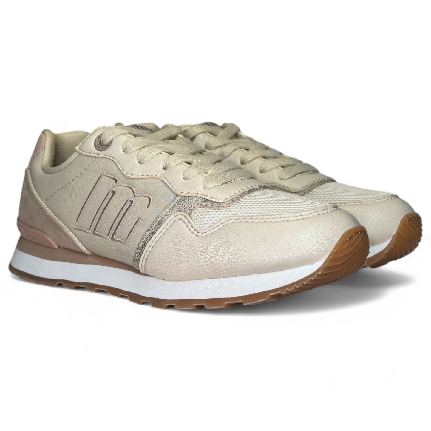 Zapatillas Mustang Joggo Classic 60441 Nude - imagen 2