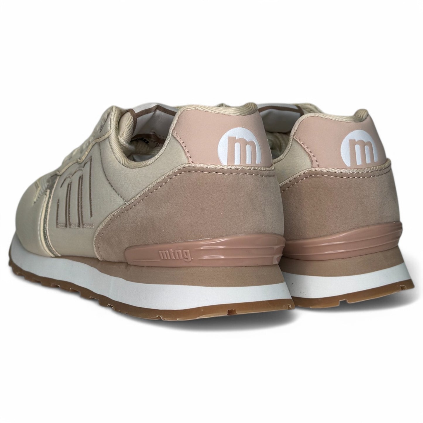Zapatillas Mustang Joggo Classic 60441 Nude - imagen 4