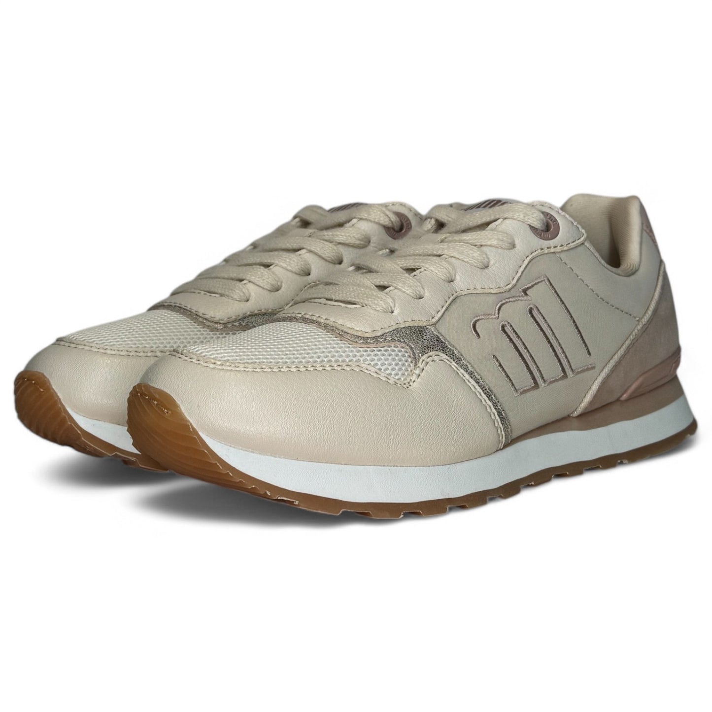 Zapatillas Mustang Joggo Classic 60441 Nude - imagen 3
