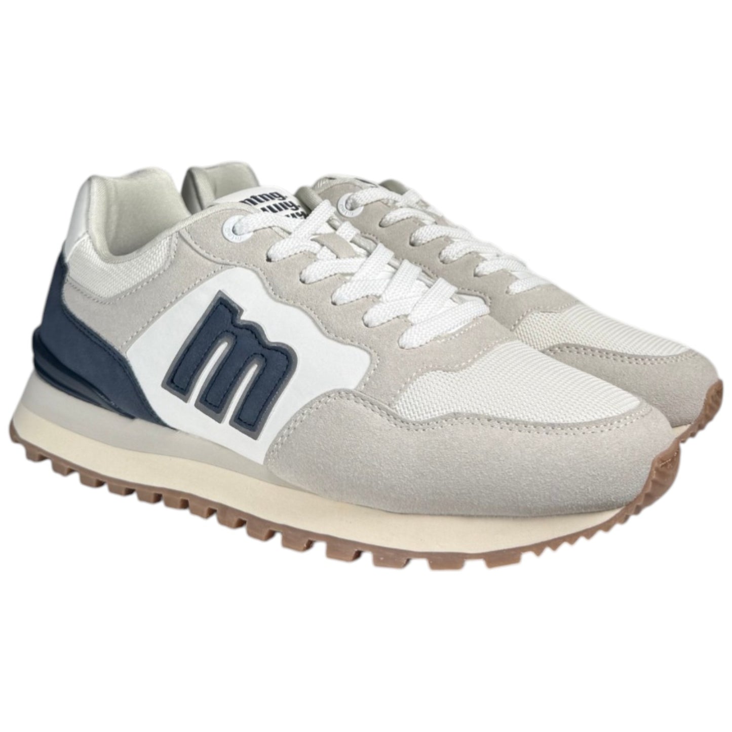 Zapatillas Mustang Joggo Track 84711 Blanco Marino - imagen 3