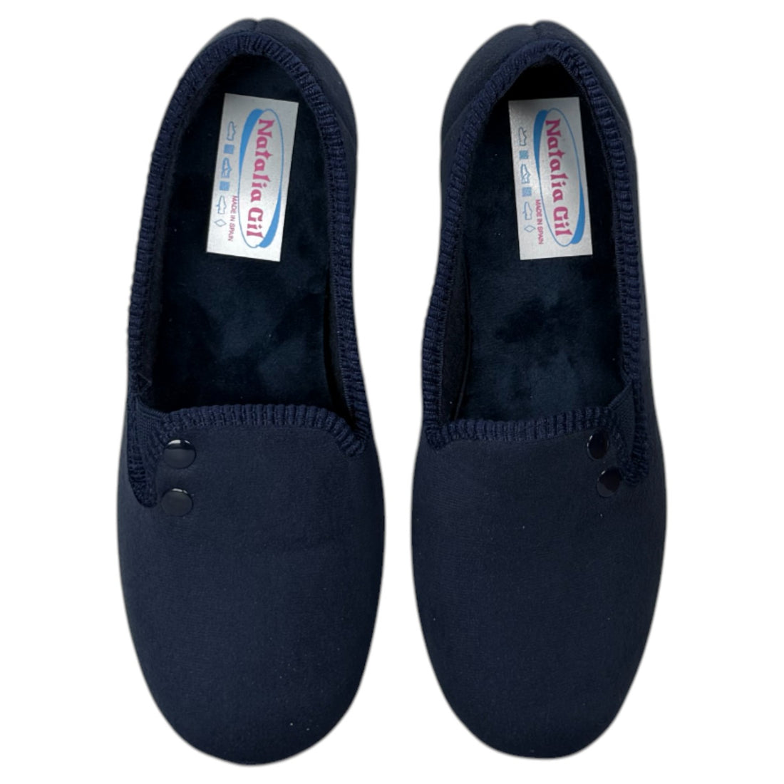 Zapatillas Natalia Gil Botones 540 Marino - imagen 1