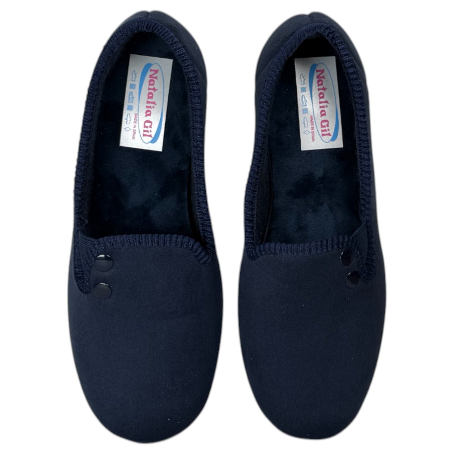 Zapatillas Natalia Gil Botones 540 Marino - imagen 1