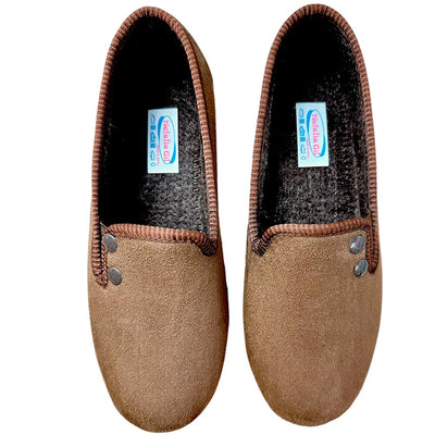 Zapatillas Natalia Gil Botones 540 Marrón