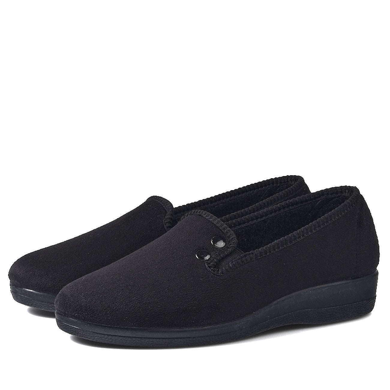 Zapatillas Natalia Gil Botones 540 Negro - imagen 4