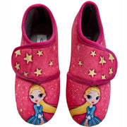 Zapatillas Natalia Gil Princess Frozen 7816 Fucsia