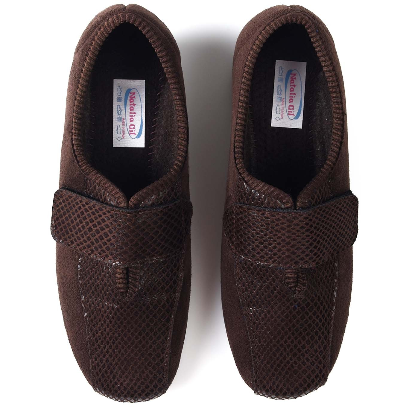 Zapatillas Natalia Gil Serpiente 1202 Marrón - imagen 1
