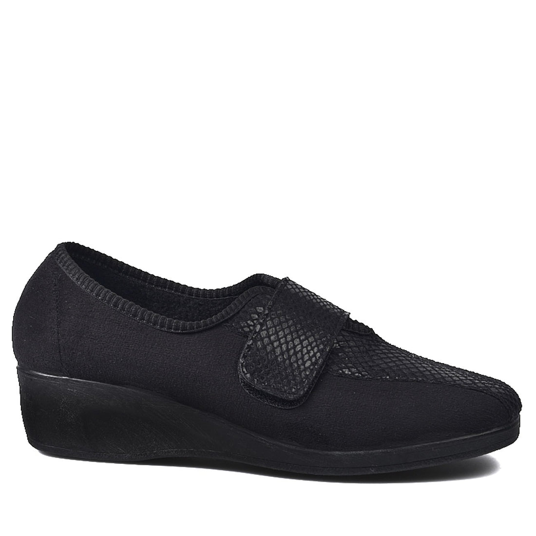 Zapatillas Natalia Gil Serpiente 1202 Negro - imagen 2