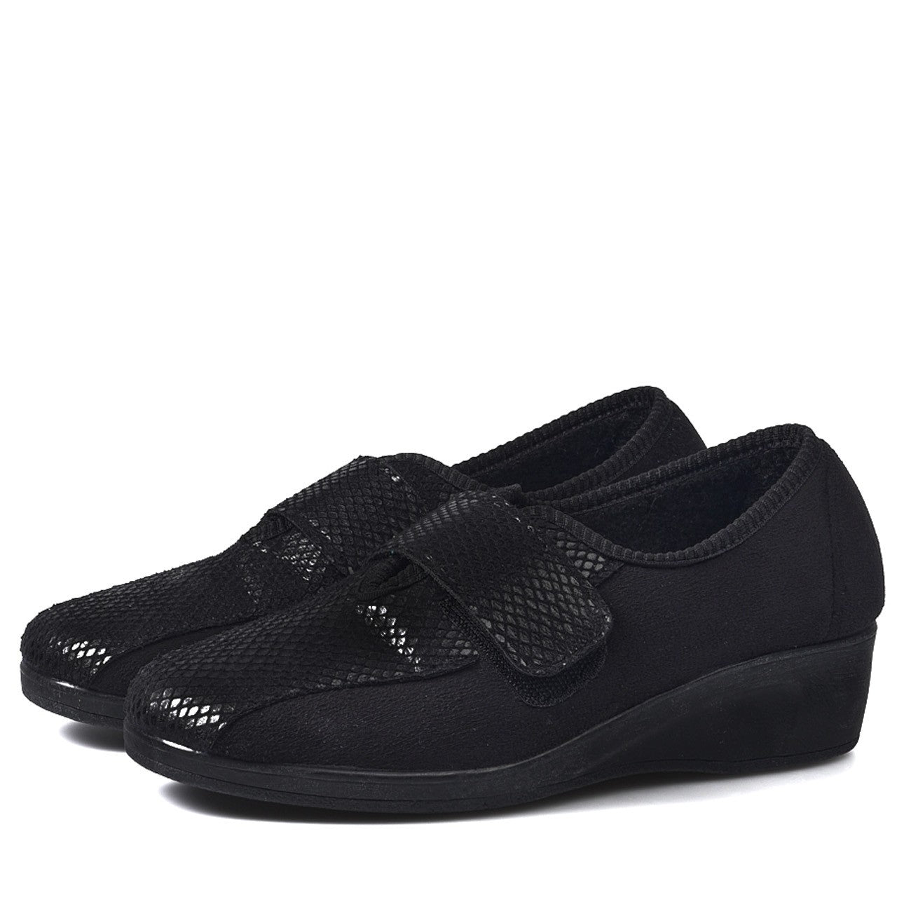 Zapatillas Natalia Gil Serpiente 1202 Negro - imagen 4