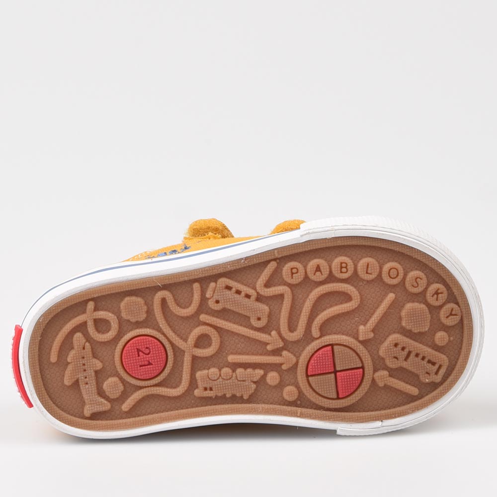 Zapatillas Pablosky Lona 974980 Mostaza - imagen 5