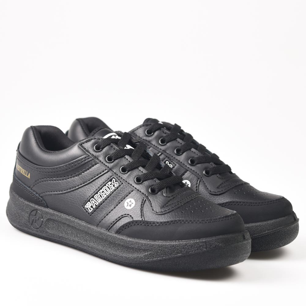 Zapatillas Paredes Estrella Negro Cordón - imagen 2