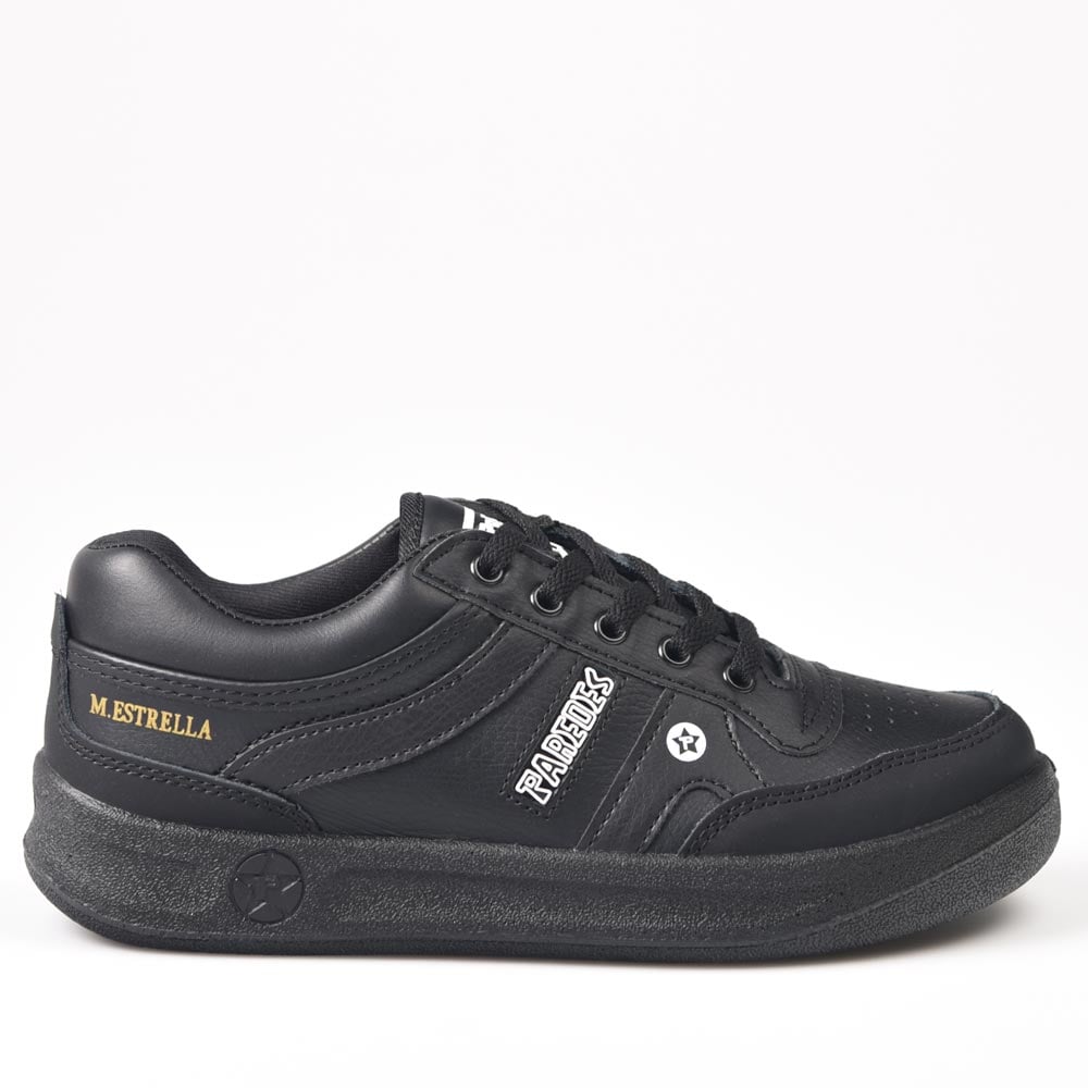 Zapatillas Paredes Estrella Negro Cordón - imagen 1