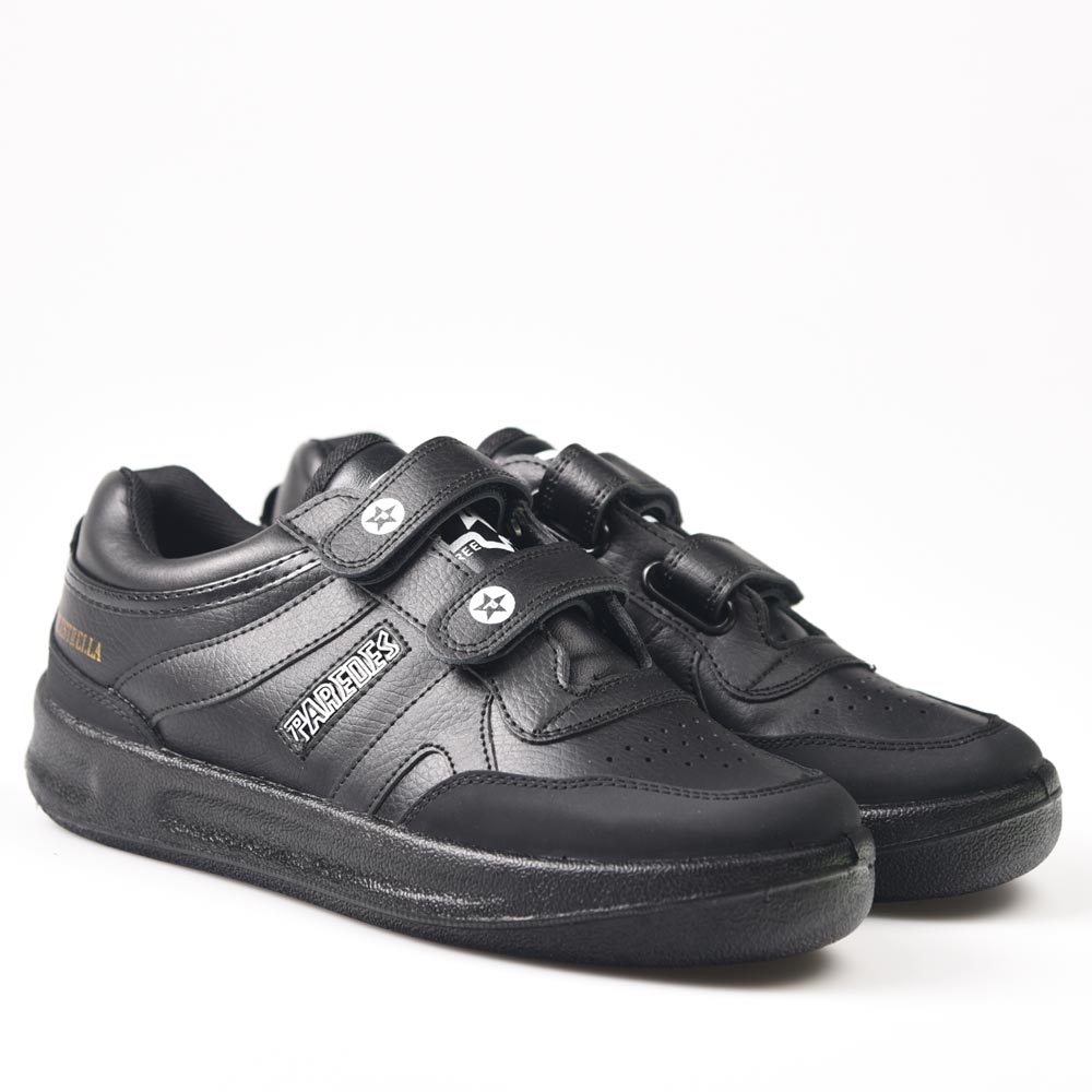 Zapatillas Paredes Estrella Negro Velcro - imagen 2
