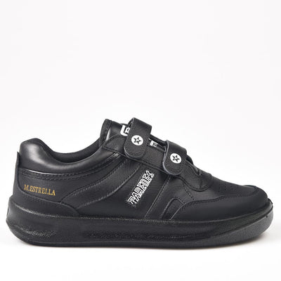 Zapatillas Paredes Estrella Negro Velcro