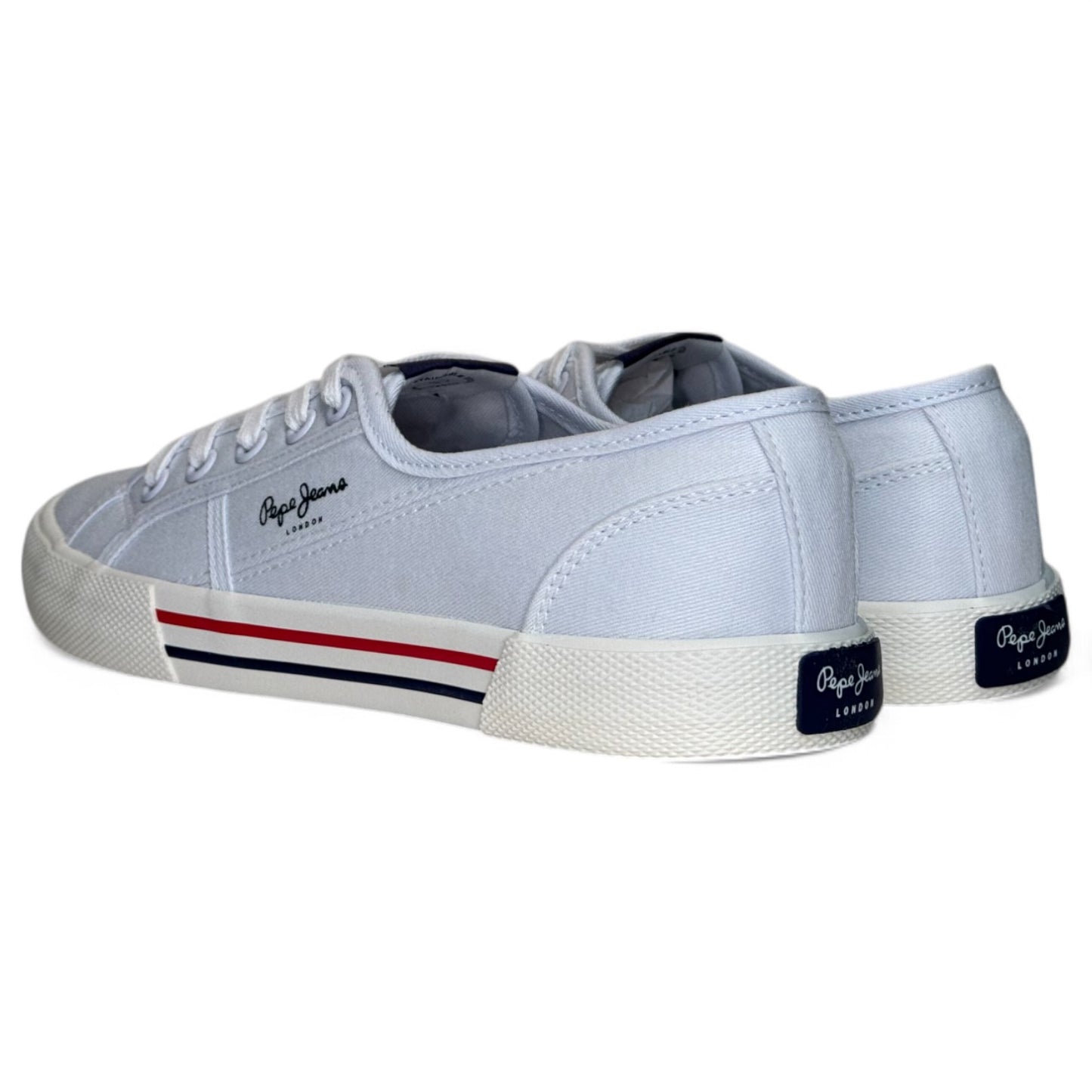Zapatillas Pepe Jeans Brady Basic W PLS31287 800 Blanco - imagen 4