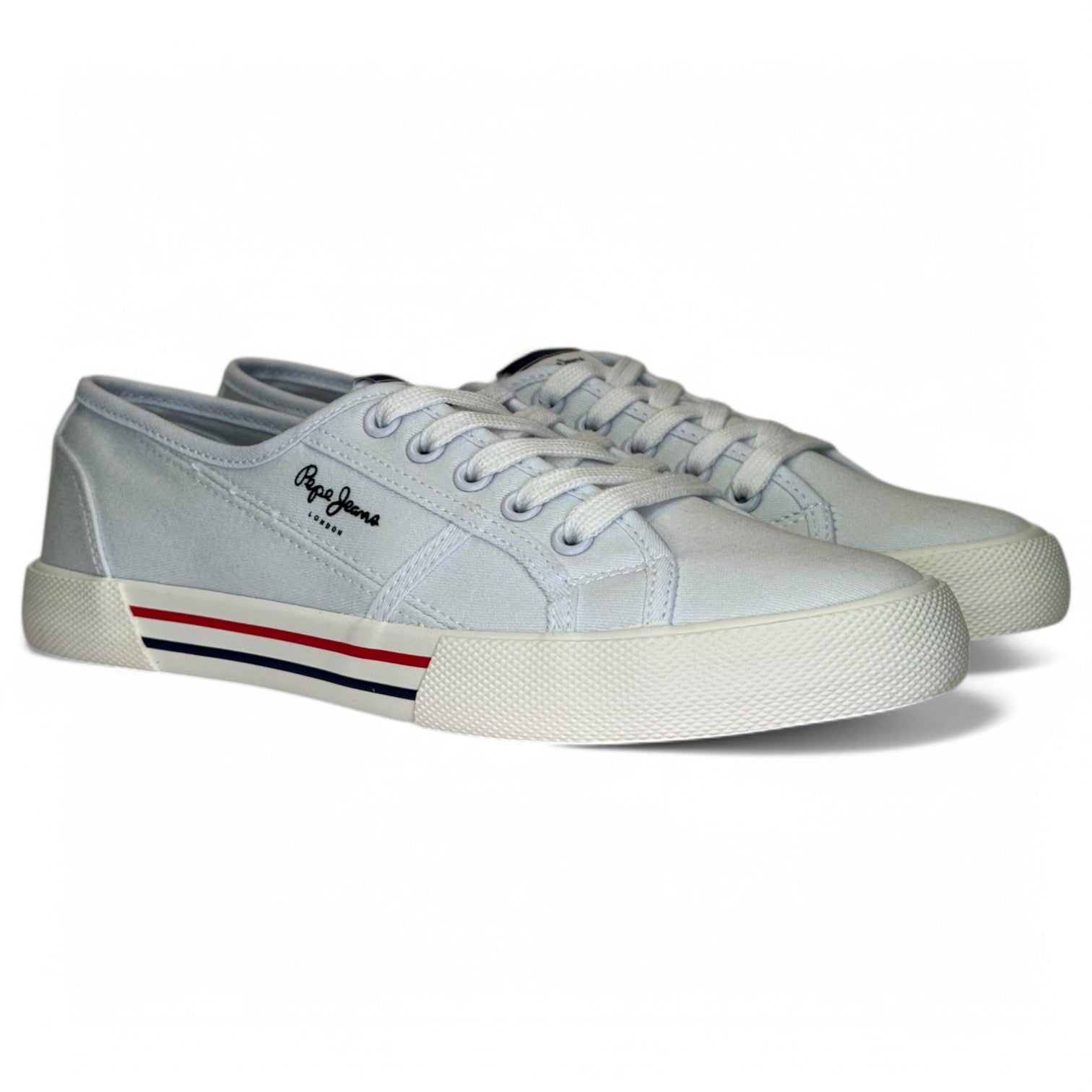 Zapatillas Pepe Jeans Brady Basic W PLS31287 800 Blanco - imagen 2