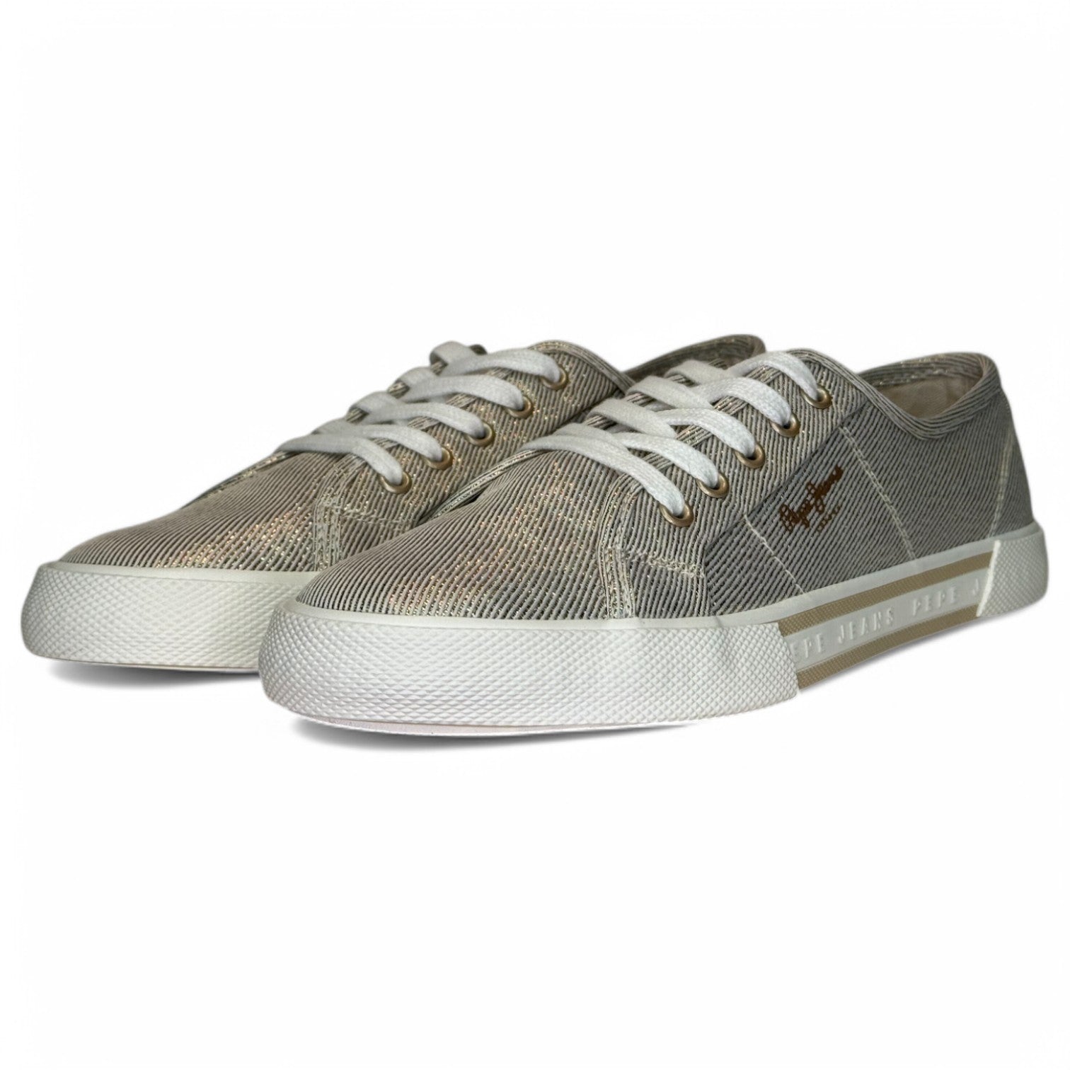 Zapatillas Pepe Jeans Brady Party W PLS31439 099 Oro - imagen 4