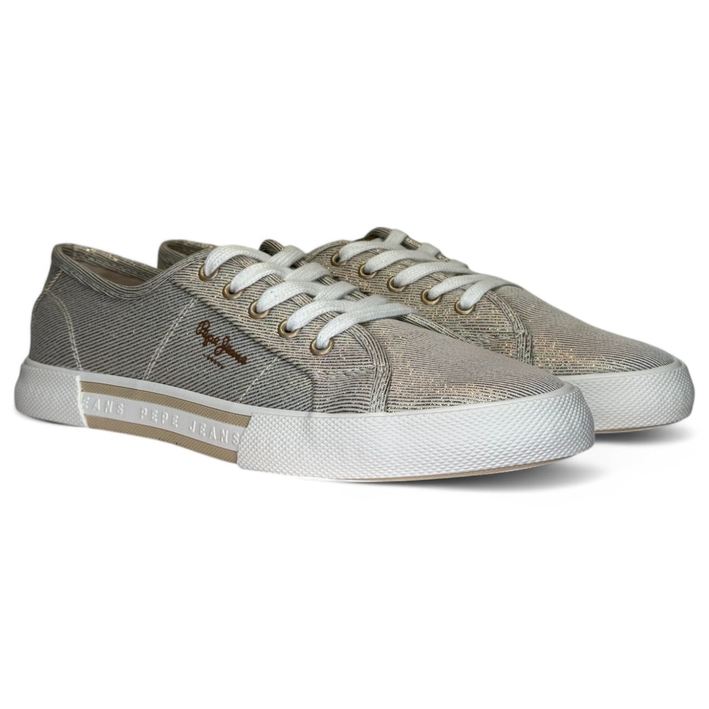 Zapatillas Pepe Jeans Brady Party W PLS31439 099 Oro - imagen 3