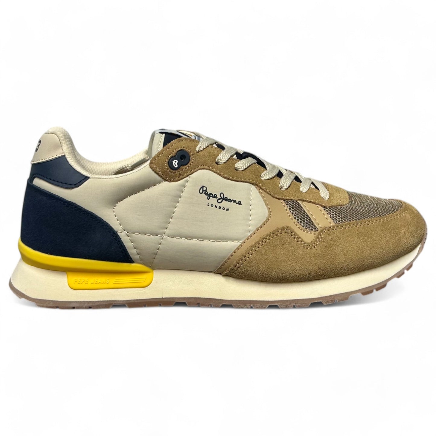 Zapatillas Pepe Jeans Brit Camp M PMS40030 Camel Beige - imagen 1