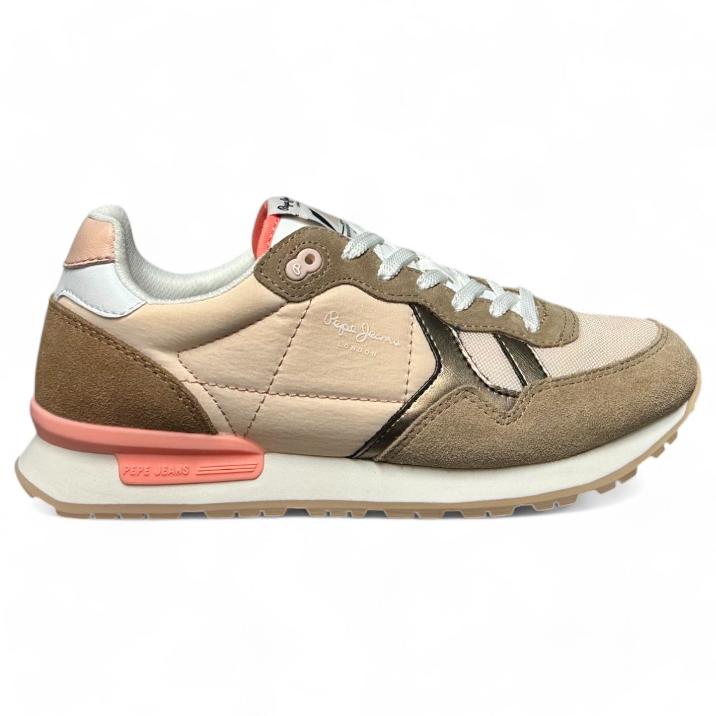 Zapatillas Pepe Jeans Brit Camp W PLS40038 Camel Beige - imagen 1