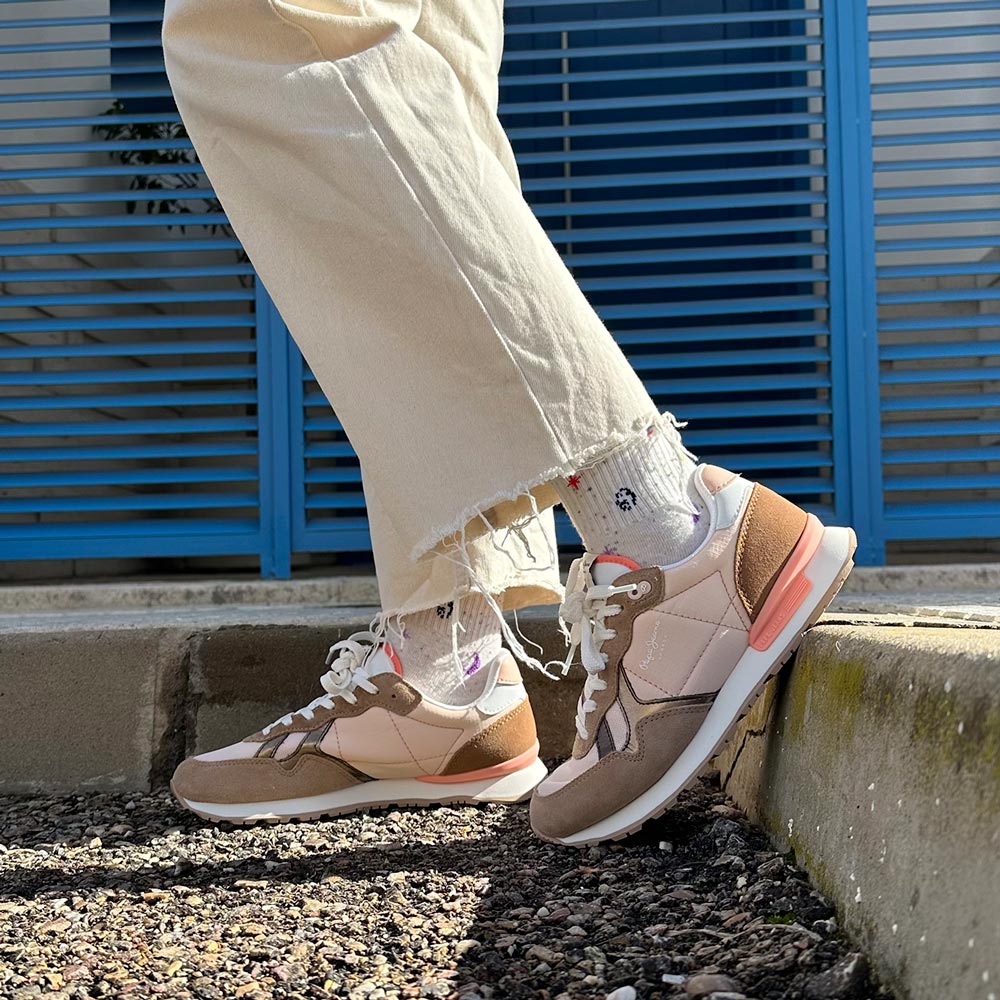 Zapatillas Pepe Jeans Brit Camp W PLS40038 Camel Beige - imagen 2
