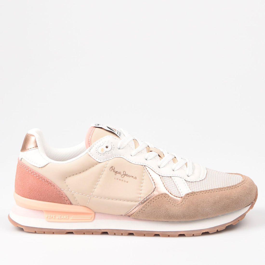 Zapatillas Pepe Jeans Brit Mix 847 Beige - imagen 1