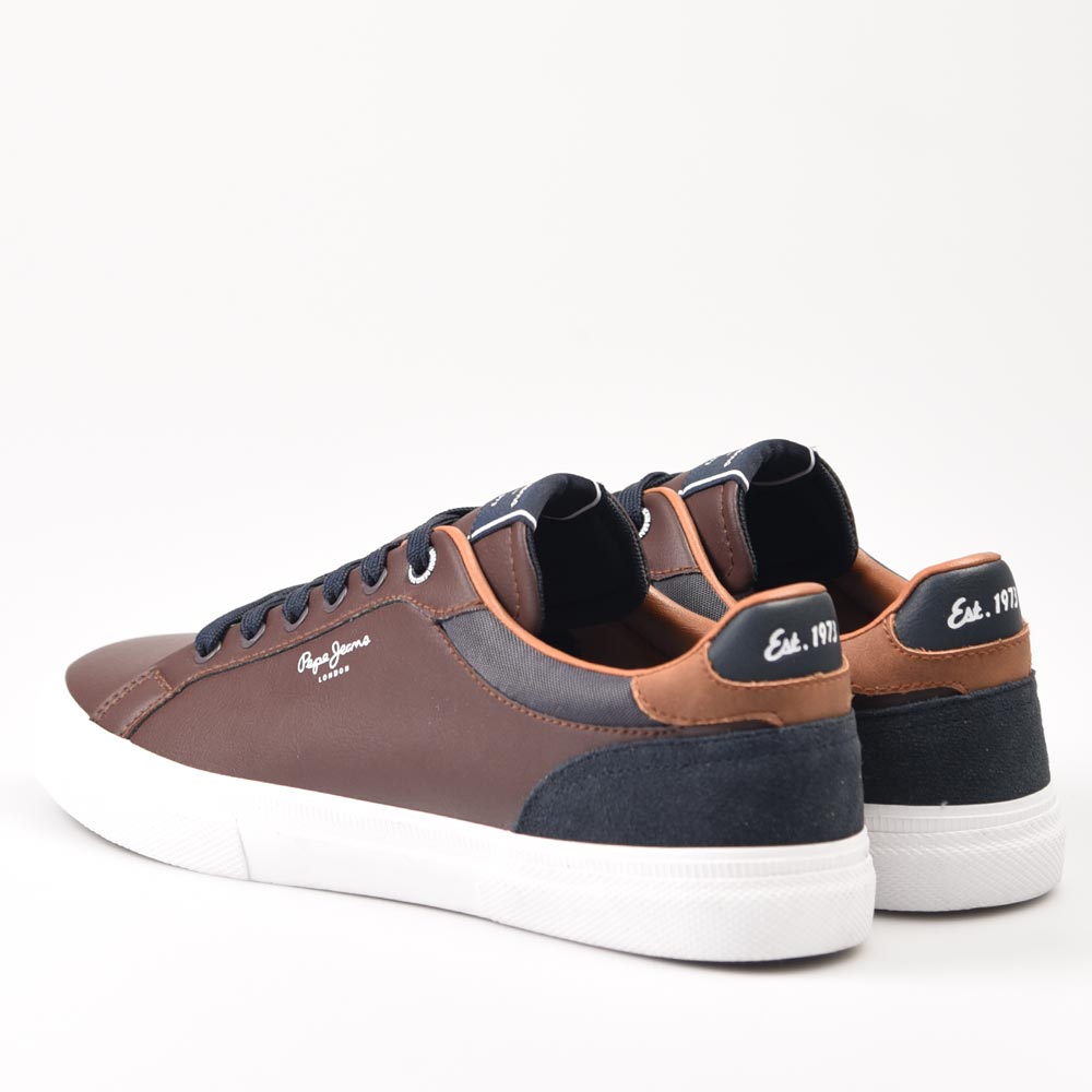 Zapatillas Pepe Jeans Kenton Court 878 Marrón - imagen 4