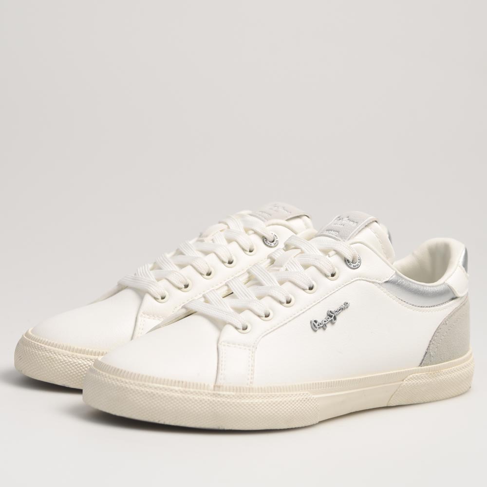Zapatillas Pepe Jeans Kenton Court 934 Silver - imagen 3
