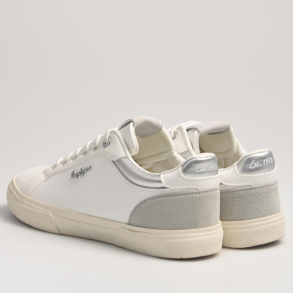 Zapatillas Pepe Jeans Kenton Court 934 Silver - imagen 4
