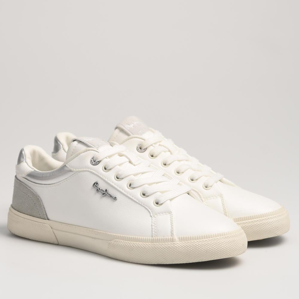 Zapatillas Pepe Jeans Kenton Court 934 Silver - imagen 2