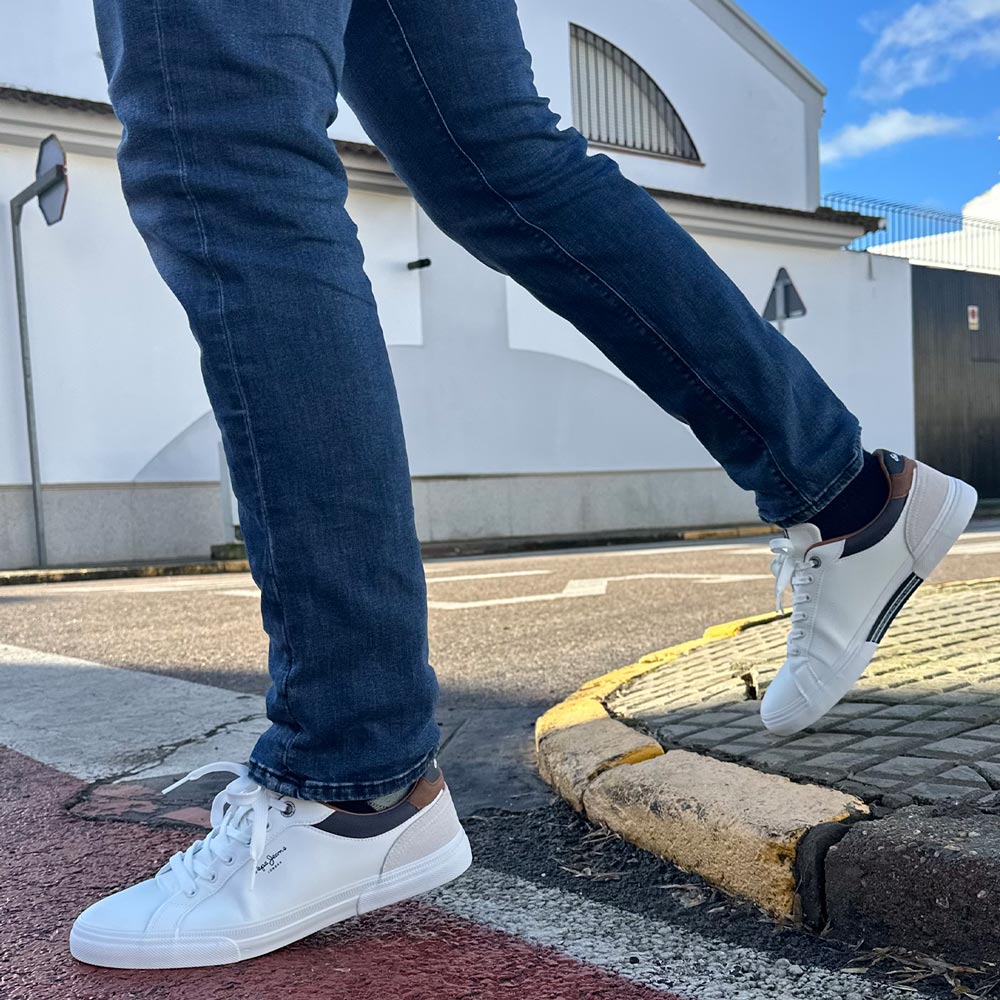 Zapatillas Pepe Jeans Kenton Court PMS30839 Blanco - imagen 2