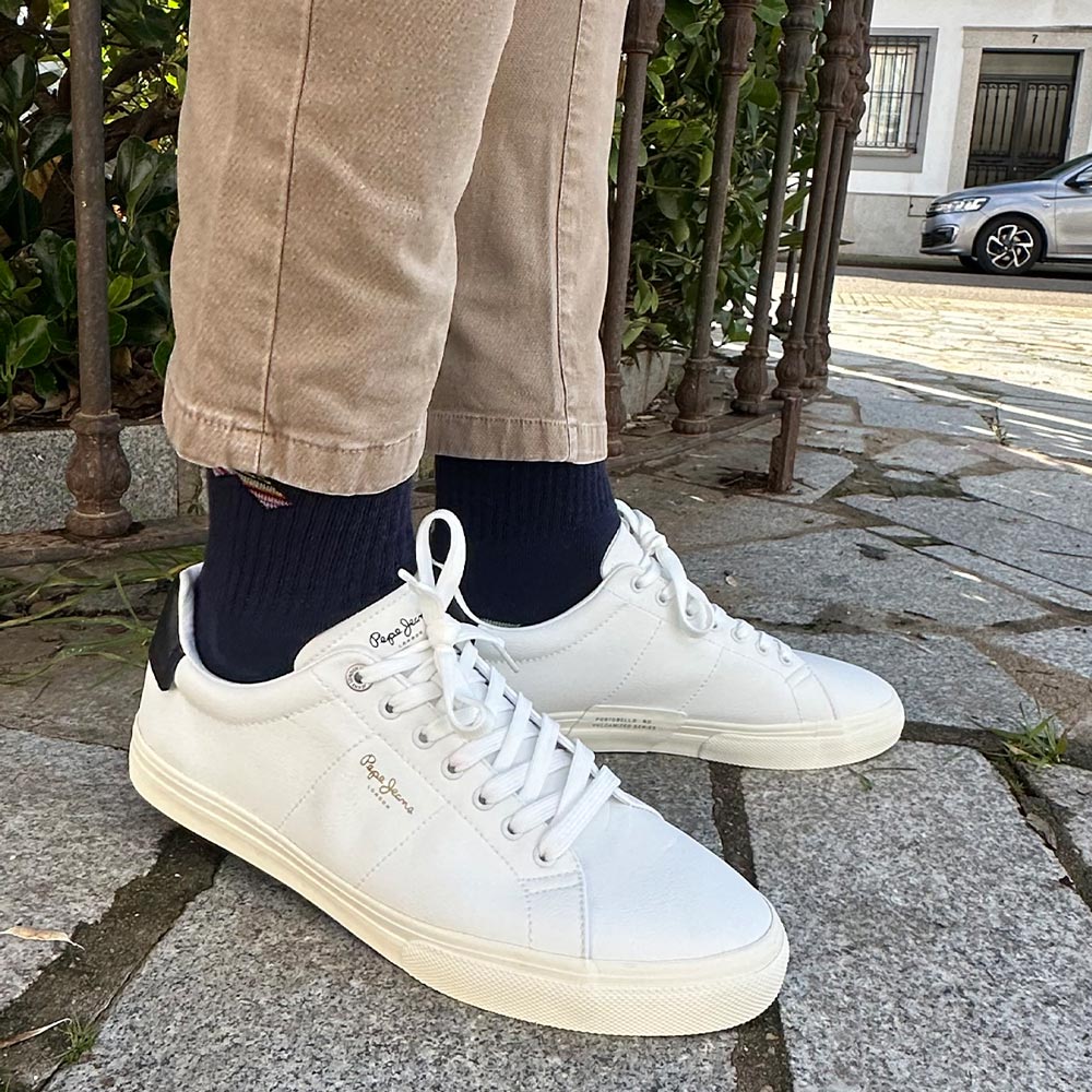 Zapatillas Pepe Jeans Kenton Fresh M PMS31076 Blanco - imagen 2