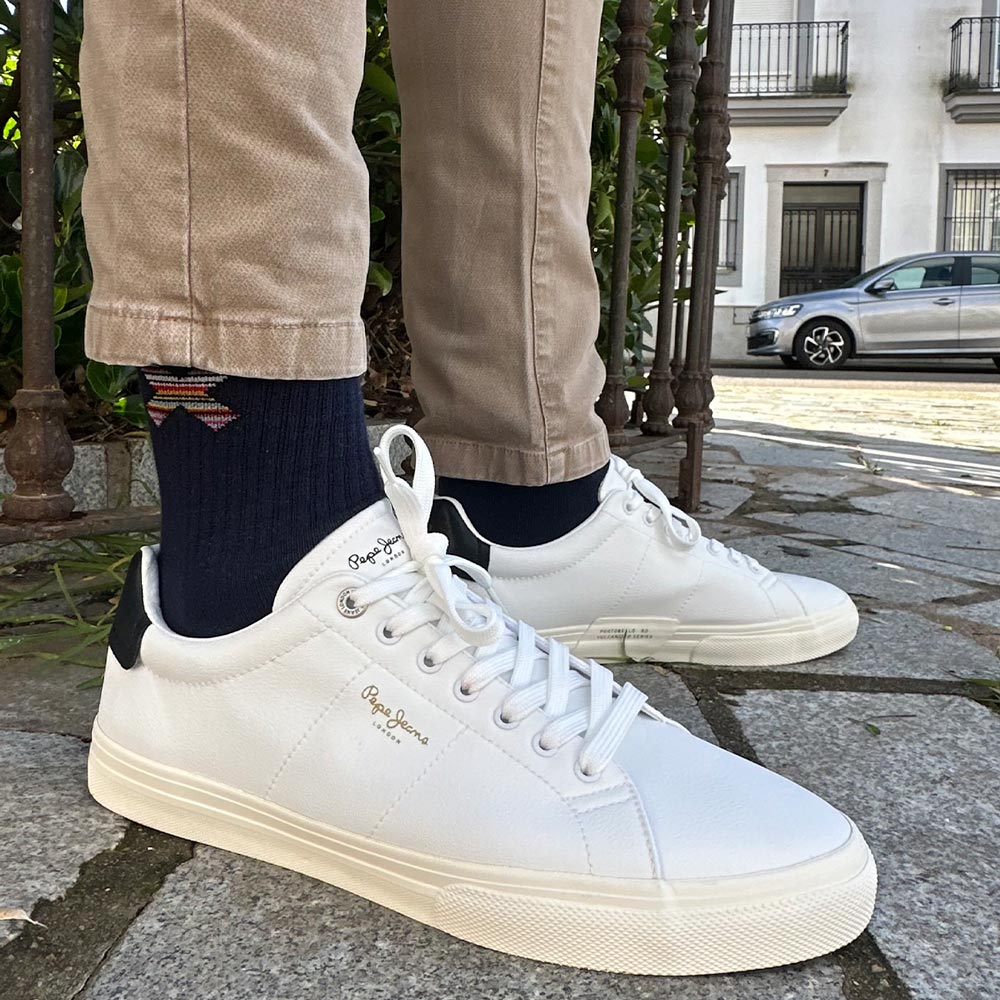 Zapatillas Pepe Jeans Kenton Fresh M PMS31076 Blanco - imagen 4