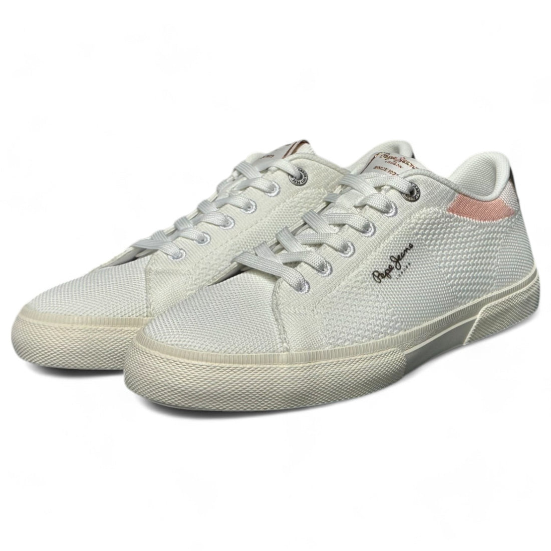 Zapatillas Pepe Jeans Kenton Knit W PLS31601 Blanco - imagen 4
