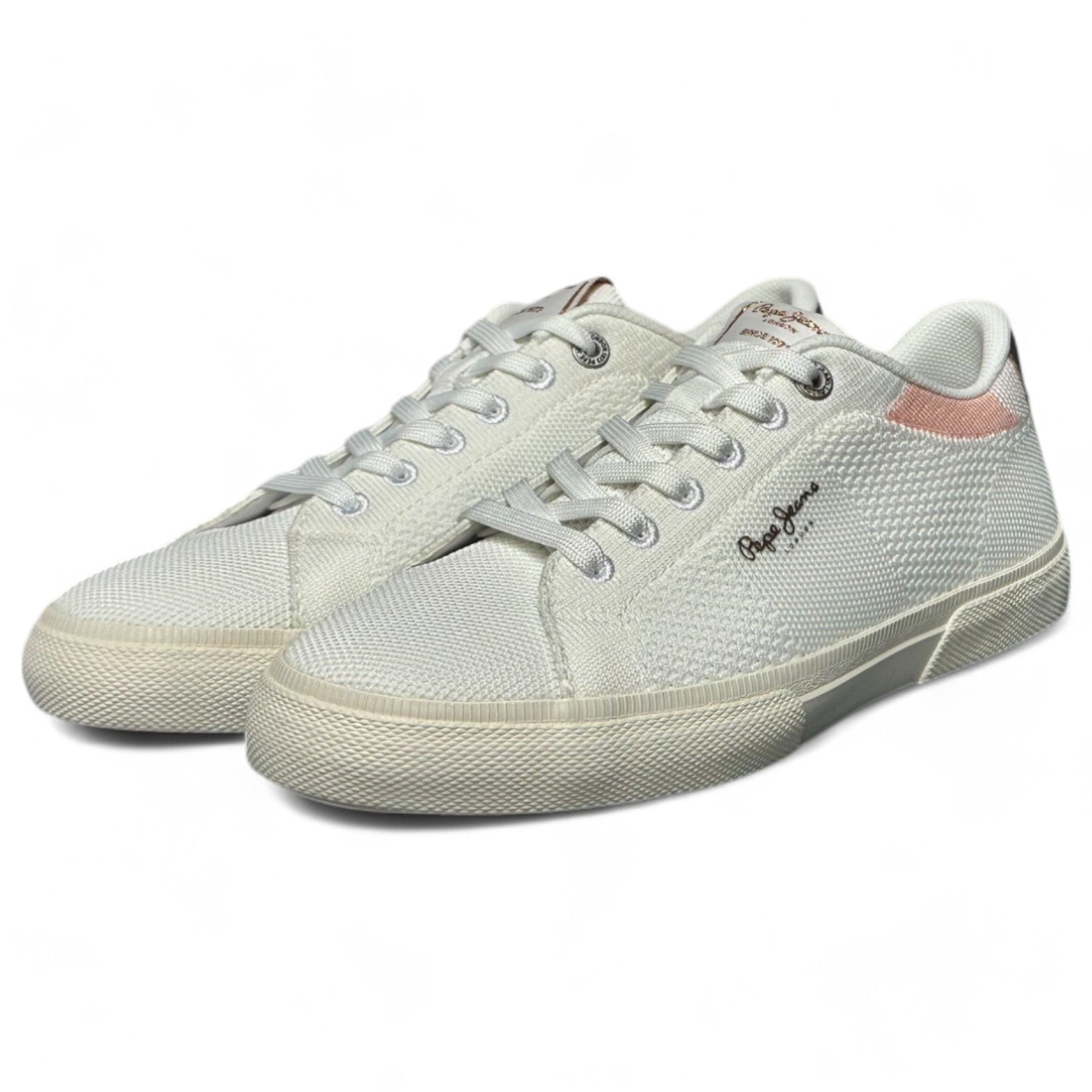 Zapatillas Pepe Jeans Kenton Knit W PLS31601 Blanco - imagen 4