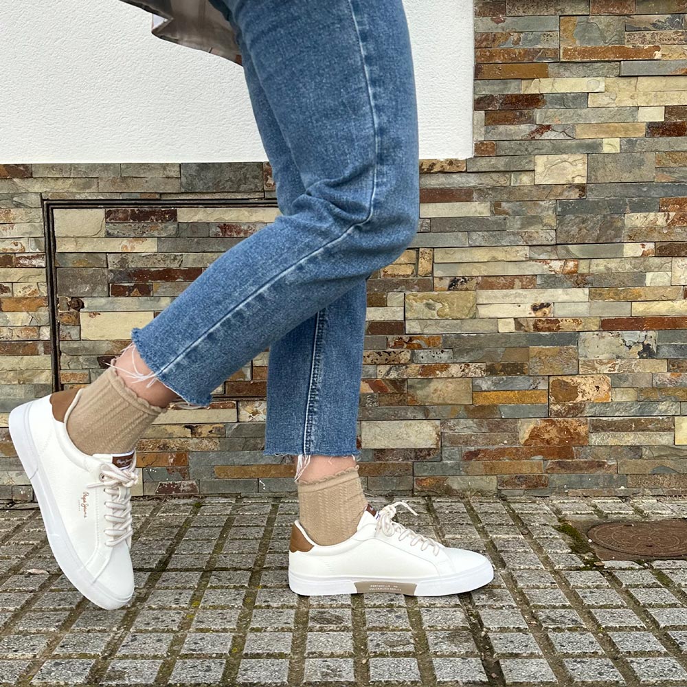 Zapatillas Pepe Jeans Kenton Max W PLS31445 Blanco - imagen 6