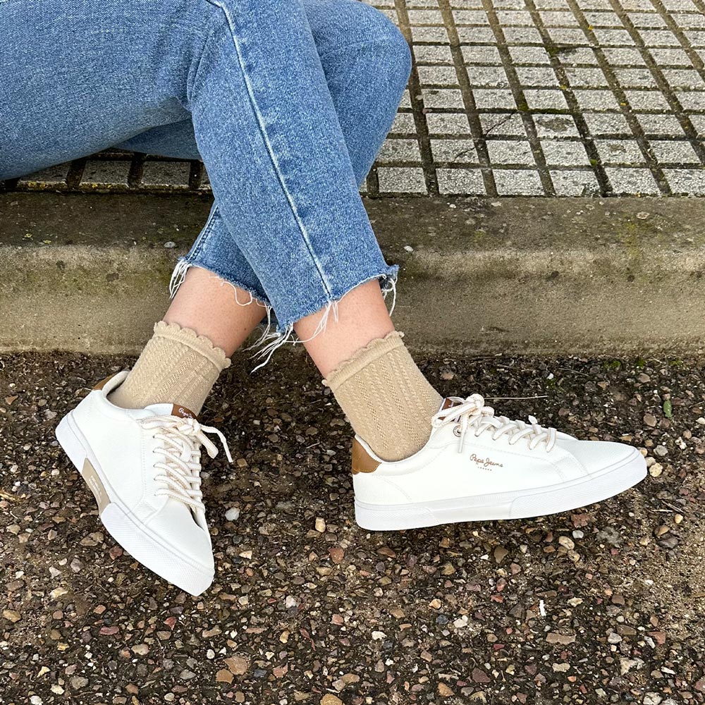 Zapatillas Pepe Jeans Kenton Max W PLS31445 Blanco - imagen 4