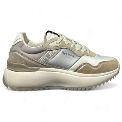 Zapatillas Pepe Jeans Kimi Glam PLS60042 Beige