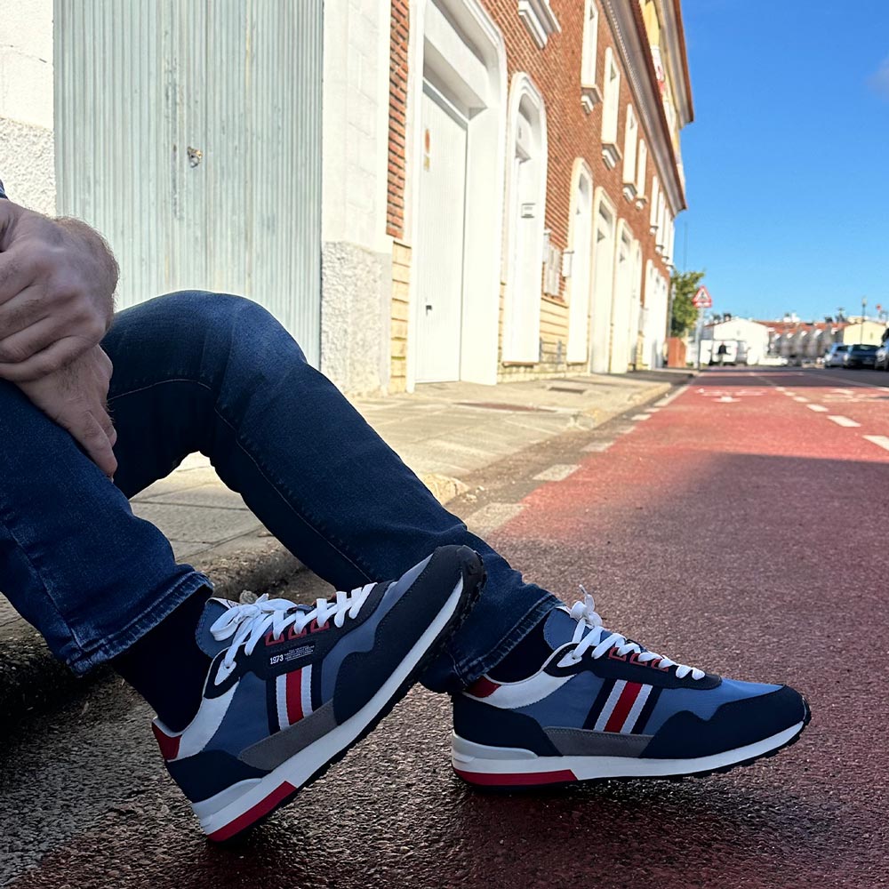 Zapatillas Pepe Jeans Kingston Heritage M PMS40027 Marino - imagen 2