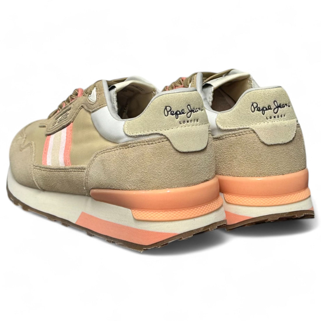 Zapatillas Pepe Jeans Kingston Heritage W PLS40033 Beige - imagen 6