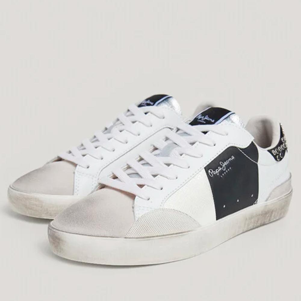 Zapatillas Pepe Jeans Lane Glam W PLS31568 Blanco - imagen 3