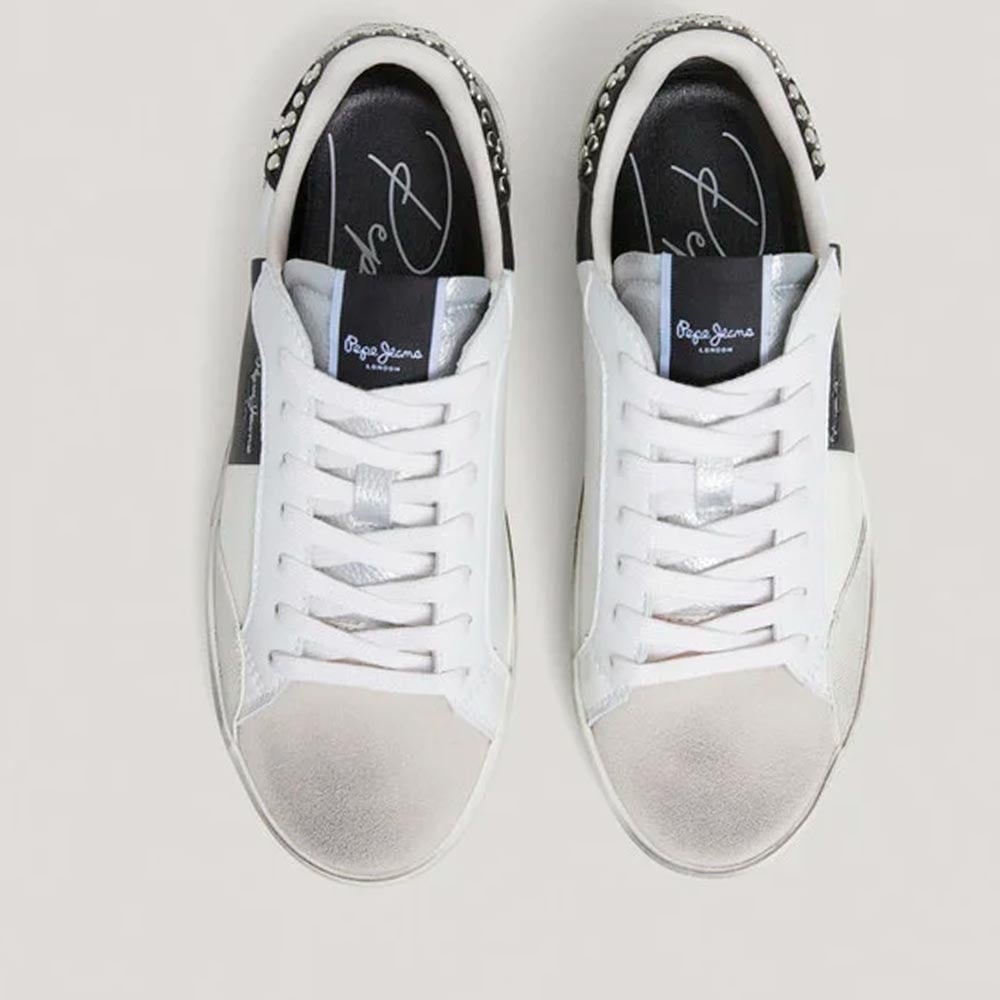 Zapatillas Pepe Jeans Lane Glam W PLS31568 Blanco - imagen 5